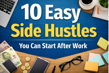 10 Easy Side Hustles You Can Start After Work