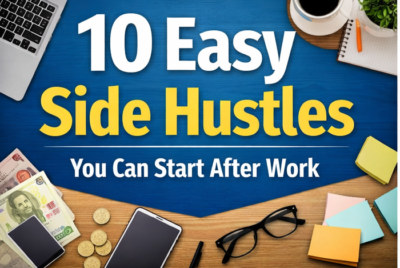 10 Easy Side Hustles You Can Start After Work