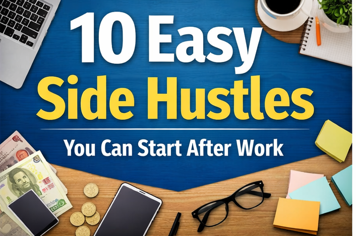 10 Easy Side Hustles You Can Start After Work