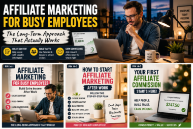 affiliate marketing for busy employees