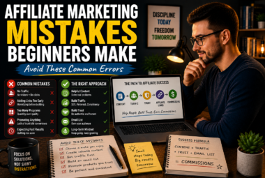 AFFILIATE MARKETING MISTAKES BEGINNERS MAKE