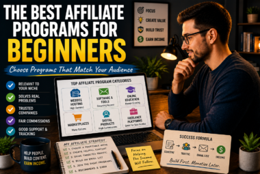 THE BEST AFFILIATE PROGRAMS FOR BEGINNERS