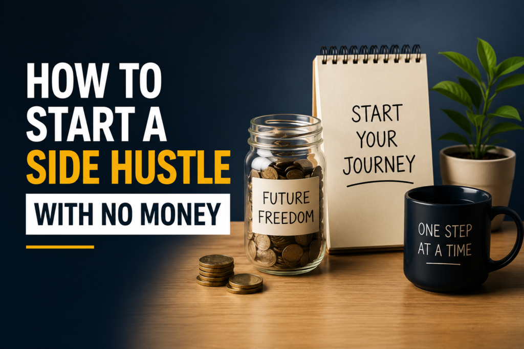 How to start a Side Hustle with no money