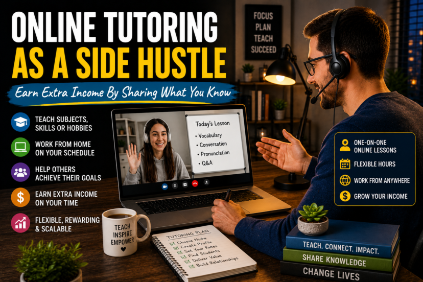ONLINE TUTORING AS A SIDE HUSTLE