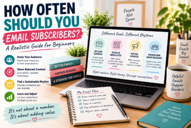 How often should you email subscribers, showing a flexible email strategy based on audience expectations, relevant content, sustainable timing, and feedback