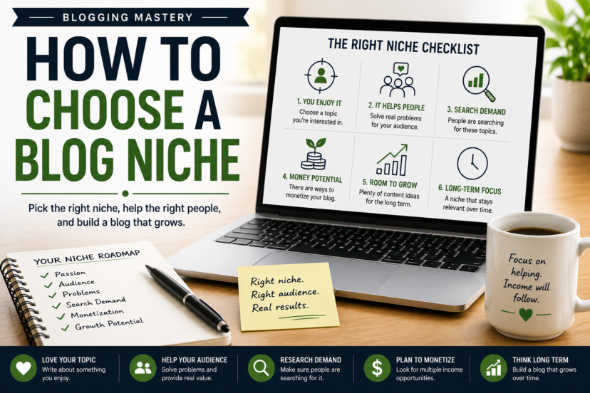 How to Choose a Blog Niche | Beginner's Guide