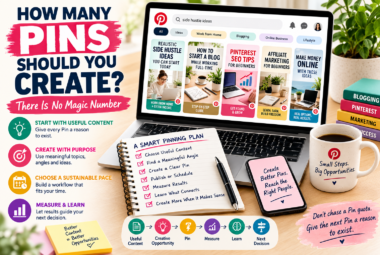 How many pins should you create with a sustainable Pinterest strategy based on useful content, purposeful Pins, measuring results, and continuous learning