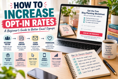 How to increase opt-in rates with a relevant offer, clear signup form, mobile-friendly experience, and permission-based email strategy